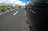 Route complètement vide