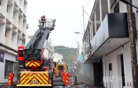 Incendie immeuble st denis