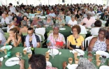 repas des séniors au colosse avec joé bedier