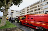 Saint-Denis : un appartement en feu dans le quartier du Chaudron, les pompiers sont sur place