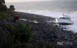 Saint-André : un navire échoué sur le littoral