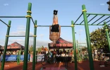 Championnat régional street workout au Port, bek la barre 