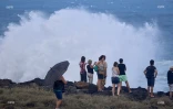 La houle se déchaîne sur le littoral jeudi 19 avril