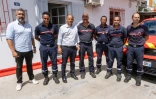 Débrayage des pompiers de Saint-Paul