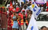Manifestation à Mayotte