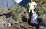 Déchets récoltés au Piton des Neiges