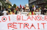 fête du travail, défilé, cortège, CGTR, gilets jaunes, manifestation, Le Port