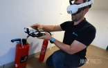 formation incendie immersive en réalite virtuelle par Focalys