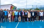 Saint-André : le maire Joé Bédier inaugure le complexe sportif de Mille-Roches