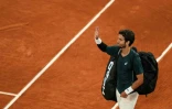 L'Italien Lorenzo Musetti a abandonné en demi-finale de Roland-Garros le 6 juin 2025 à Paris
