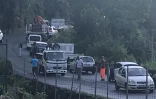 Route de Salazie fermée suite à un éboulis