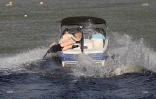 Laura Phily championne de France de figure ski nautique