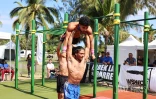 compétition de Street Workout Réunion Cup au Port 