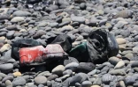 Saint-André : un bateau calciné échoué sur le littoral de Bois-Rouge [?]