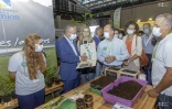 Cyrille Melchior visite le Salon de l'écologie et du développement durable