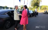 Élisabeth Borne en visite à Salazie