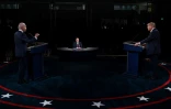 Joe Biden et Donald Trump débattent à Cleveland, le 29 septembre 2020