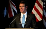 Le chef du Pentagone, Mark Esper, le 4 août 2019 à Sydney, en Australie