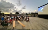 TO : un cinéma plein air à la Darse du Port