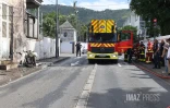 Saint-Denis : une moto prend feu dans la rue de Paris [?]