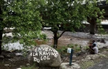 La ravine du gol en crue le 25 janvier 2020