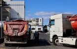Grève des transporteurs, transporteurs, Le Port, Charte, Mobiisation, Camions , gael riviere 