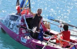 84 jours en mer : le couple Sophie Bernier-Fanch Landron achève son périple à la rame