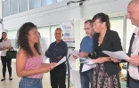 Saint-Pierre : 14 stagiaires récompensées pour leur formation de brancardier