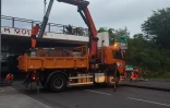 Cyclone Emnati : la digue mobile de nouveau installée à Saint-Paul 
