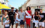 Miss Saint-Paul en visite en ville