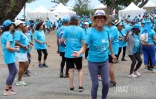 Saint-Denis a organisé la marche bleue