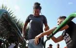 Championnat régional street workout au Port, bek la barre 