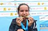 Oriane Bertone championne du monde de bloc