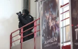 simulation prise d'otages au cinépalmes 