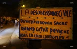 manifestation anti couvre-feu saint-gilles