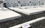 Commémoration morts pour la France cimetière des volontaires