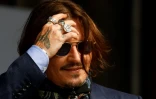 Johnny Depp devant le tribunal Ă Londres le 24 juillet oĂą il poursuit le tabloĂŻd le Sun
