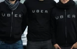 Des manifestants en faveur de la plateforme Uber, le 9 février 2016 sur la place de la Nation, à Paris