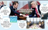 Emmanuel Macron-Donald Trump