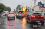 Fortes pluies à Saint-Denis