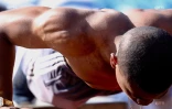 Championnat régional street workout au Port, bek la barre 