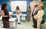 Collège Émile Hugot : l'Académie inaugure une unité d'enseignement externalisée pour les élèves déficients visuels