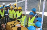 visite terrain huguette bello région nouvelle route du littoral nrl accropodes défaillants