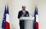Le Premier ministre Jean Castex lors d'une conférence de presse à Paris le 14 janvier 2021