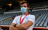 L'entraîneur de Marseille Andre Villas Boas, le 9 août 2020 à Nîmes