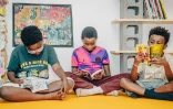  Saint-Denis : première bibliothèque autogérée par des enfants inaugurée à la résidence Fleur de Café 