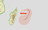 La perturbation tropicale (future Eleanor) suivie de près par Météo France