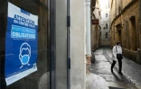 Dans une rue de Montpellier, le 8 mars 2021