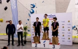 Escalade : les Réunionnais Sam Poullain et Max Bertone champions de France de difficulté Jeunes 