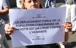 Saint-Denis - Manifestation contre l'opération Wuambushu à Mayotte 